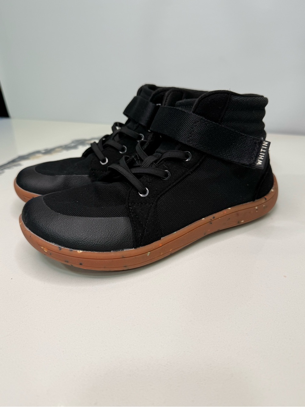 WHITIN Kids Barefoot Minimalist Sneakers - Size 5 Wide Big Kid (EU 37)
